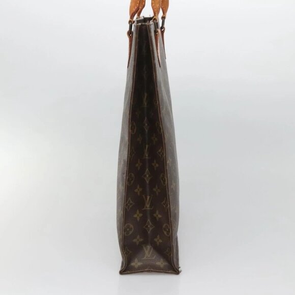 LOUIS VUITTON Monogram Sac Plat Hand Bag M51140 LV Auth 138439 - Picture 4 of 15